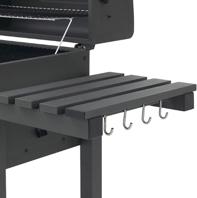 parrillas de cocinar al aire libre portátiles negras del 115cmx46cm para la estufa de la barbacoa