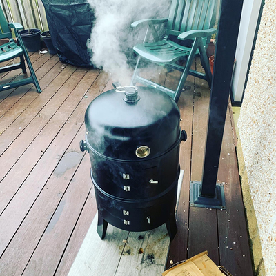 18&quot; parrilla portátil de cocinar al aire libre 3 del carbón de leña de las parrillas de la altura en 1 multifuncional
