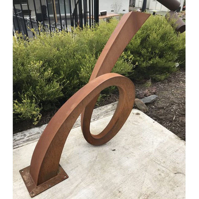 Vintage Rusty Metal Garden Abstract Sculptures al aire libre del jardín de Gnee adaptable