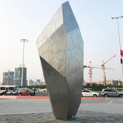 Arte de acero inoxidable del jardín de la escultura 304 al aire libre creativos del espejo de H2m