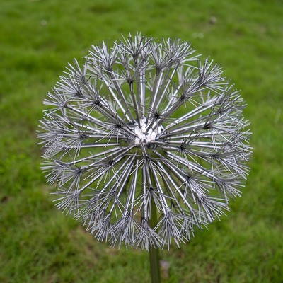 jardín de acero inoxidable de Art Electroplate Dandelion Shape For de la yarda 304 316