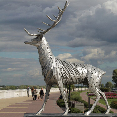 Imitación antigua de la escultura al aire libre del metal de la recepción del OEM de moda