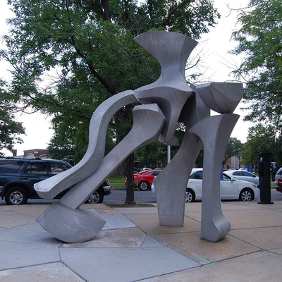 Escultura abstracta moderna del metal del arrabio de la aprobación del SGS para el restaurante