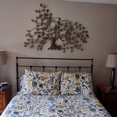 pared nórdica Art Decor Metal Tree Wall Art For Home del metal del oro del 125cm