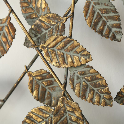 pared nórdica Art Decor Metal Tree Wall Art For Home del metal del oro del 125cm
