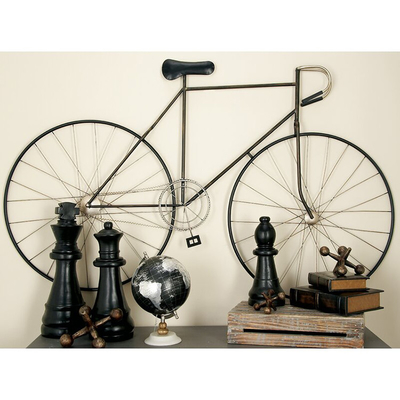 Pared Art Decor Metal Bicycle Wall Art For Living Room del metal del hierro de 59 pulgadas