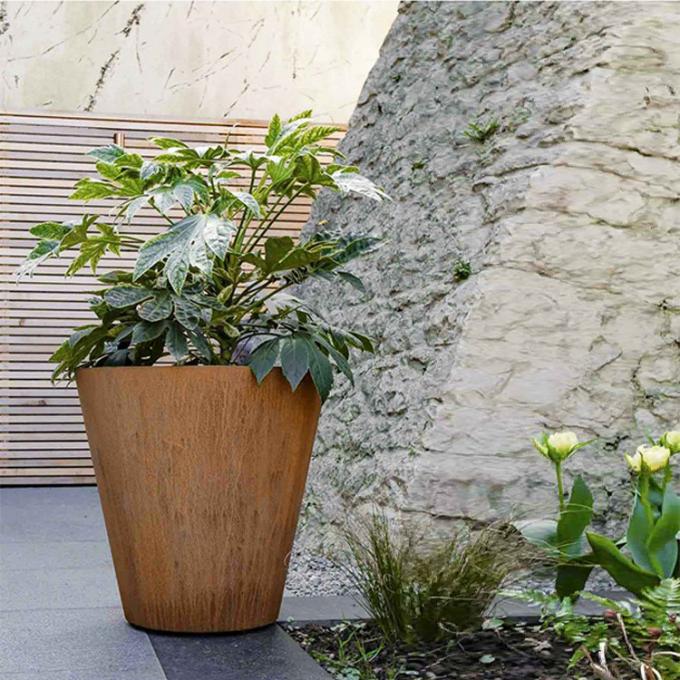 Plantadores ajustables del metal del soporte del hierro al por mayor blanco interior barato artificial casero del jardín del pote de la planta
