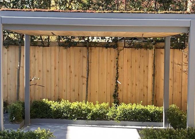 Fabricante de acero del Gazebo del jardín al aire libre