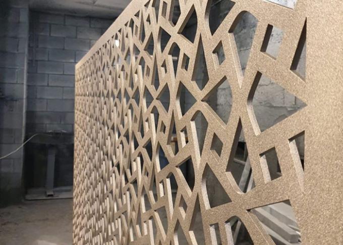 Panel de acero de la división del diseño de Corten el nuevo