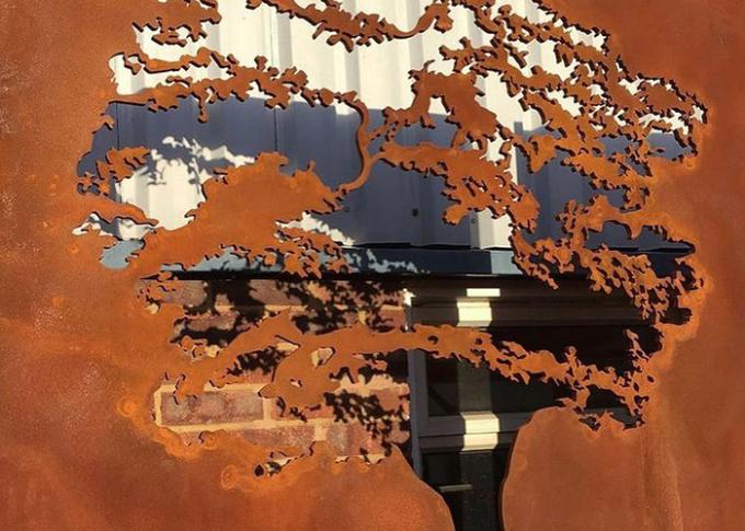 Aislamiento al aire libre Art Metal Screens Panels del jardín