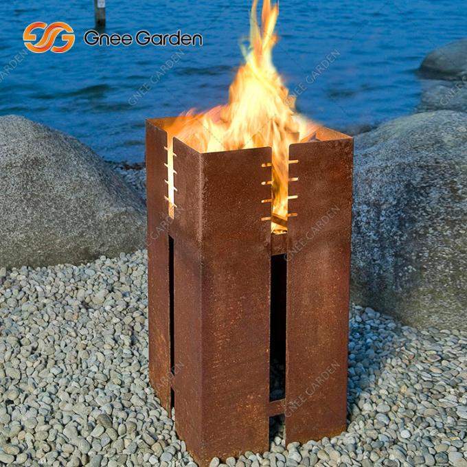 Parrillas de acero de la BARBACOA de Corten: La última tendencia de cocinar del patio trasero