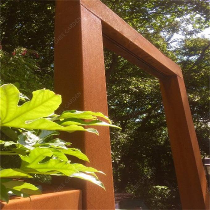 corten la característica de acero del agua