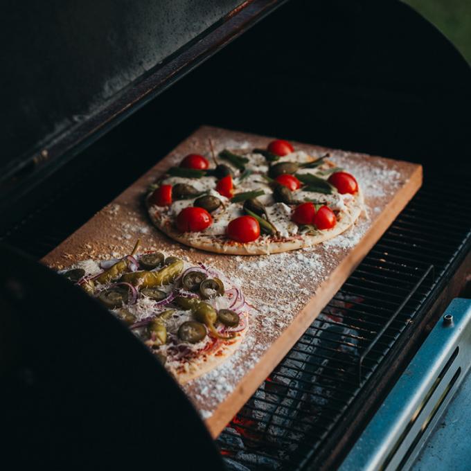 Parrillas de cocinar al aire libre del huerto de la parrilla de acero material al aire libre portátil de Corten