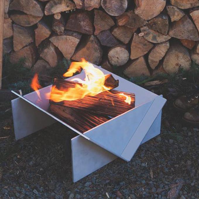 Hoyo aherrumbrado natural del fuego de la calefacción al aire libre de acero desmontable de Corten Firepit GN-FP-333