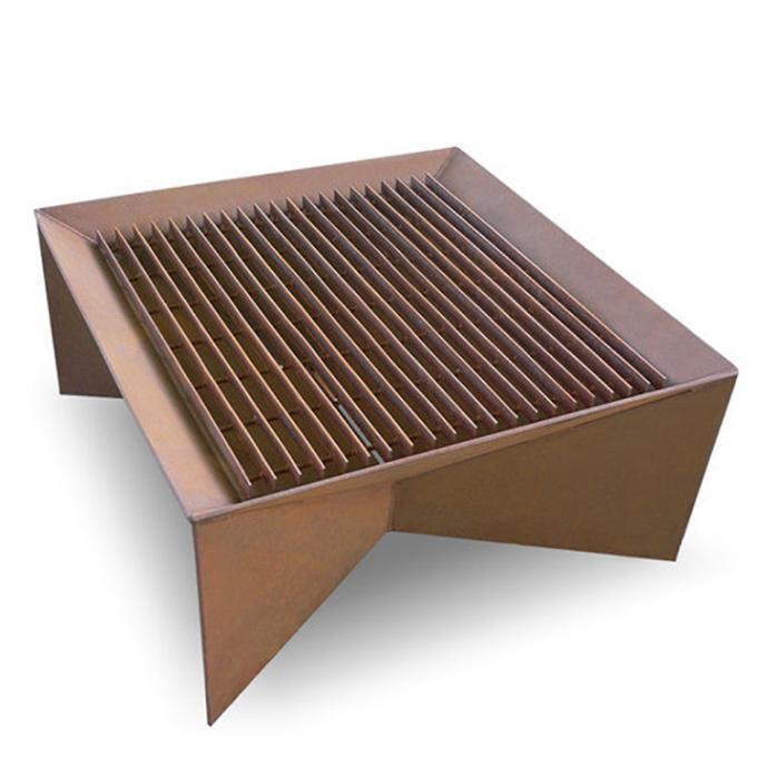 Muebles grandes del jardín de Pit Custom Round Outdoor Personal del fuego de acero de Corten