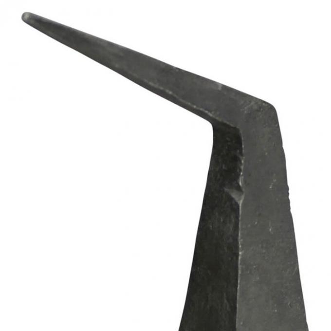 Artículos negros nórdicos de la decoración interior de la escultura del hogar del metal del hierro del extracto moderno