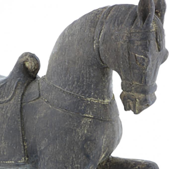 Metal tablero Art Handicrafts Horse Sculpture del arrabio de la decoración de la oficina