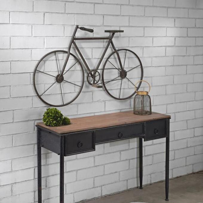 Metal colgante casero Art Bicycle Wall Decor Lightweight de la nueva llegada y decoración casera elegante